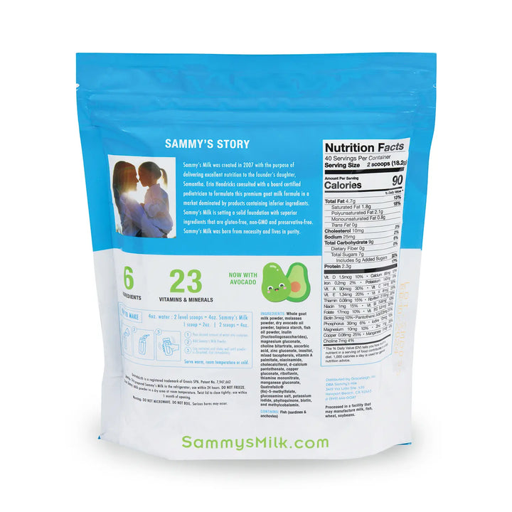 Sammy's Milk Pouch